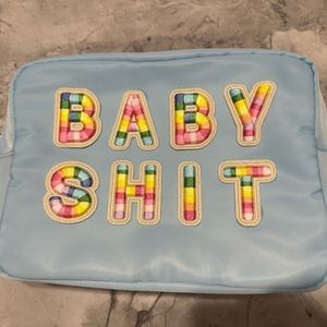 Baby Sh*t XL Nylon pouch - NEW (handmade never used)